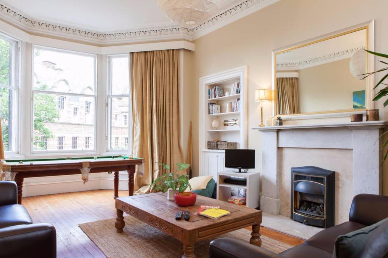 Amazing 4 Bedroom Apartment Just Off The Meadows Edinburgh Eksteriør billede